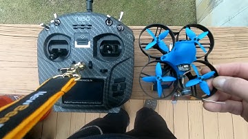 Betafpv 85x HD. First flight with new receiver install.