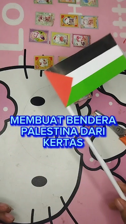 membuat bendera palestina dari kertas #origami #diy #paperart #short #shorts #shortfeed #craft #83