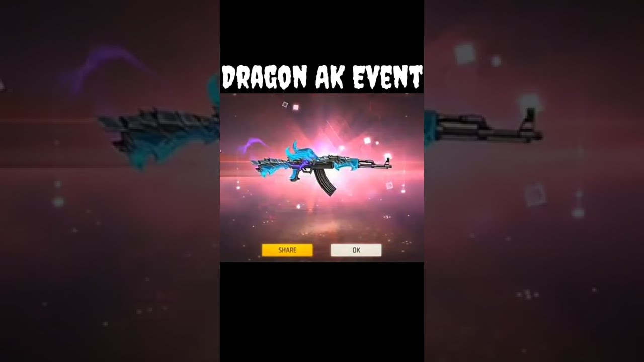 Draco AK Return Spin Free Fire Il Blue Flame Draco Ak47 Return |
