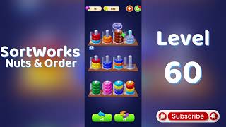 SortWorks Nuts & Order Level 60 Walkthrough | SortWorks Level 60 | Go Answer