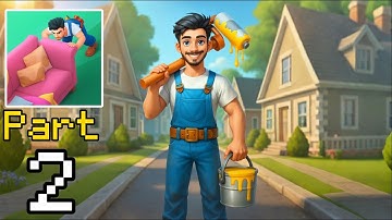Renovation Day: House Makeover – Gameplay Walkthrough Part 2 – From Messy to Modern! (iOS, Android)