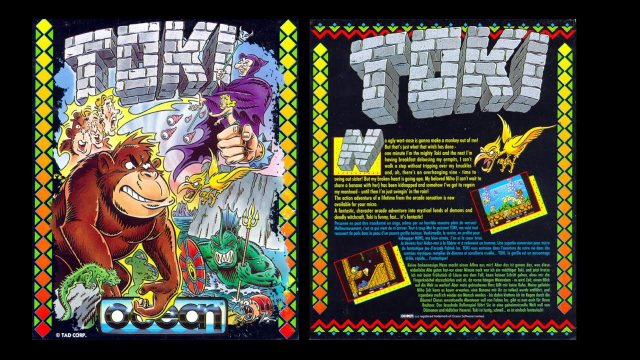 The 'KILLER' music from Toki:  All levels, A500 version.