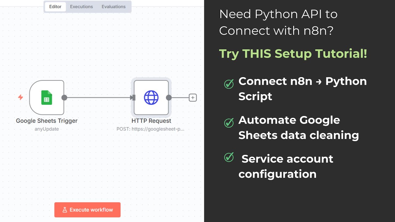 How to Connect n8n to Python API on Render (Part 2 – Data Cleaning ...