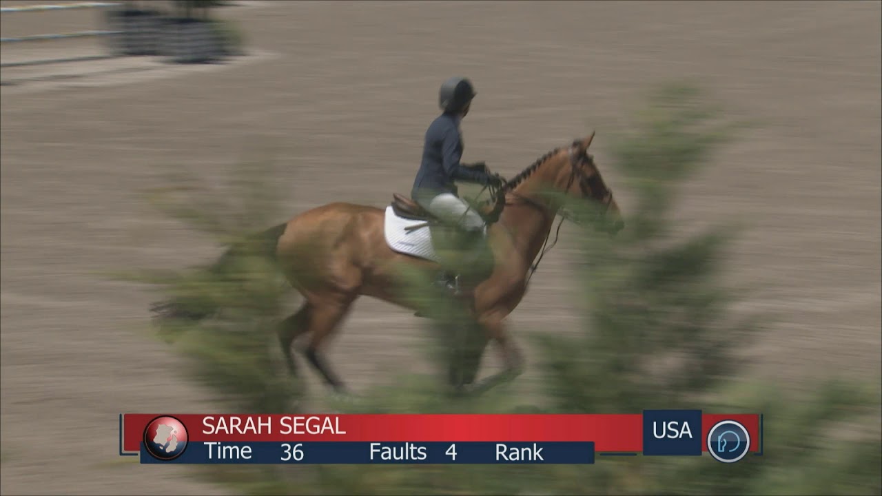 Class 13 Sarah Segal riding Shankley