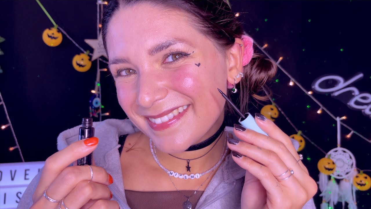 ASMR Doing My Makeup - My Daily Makeup Routine (German/Deutsch)