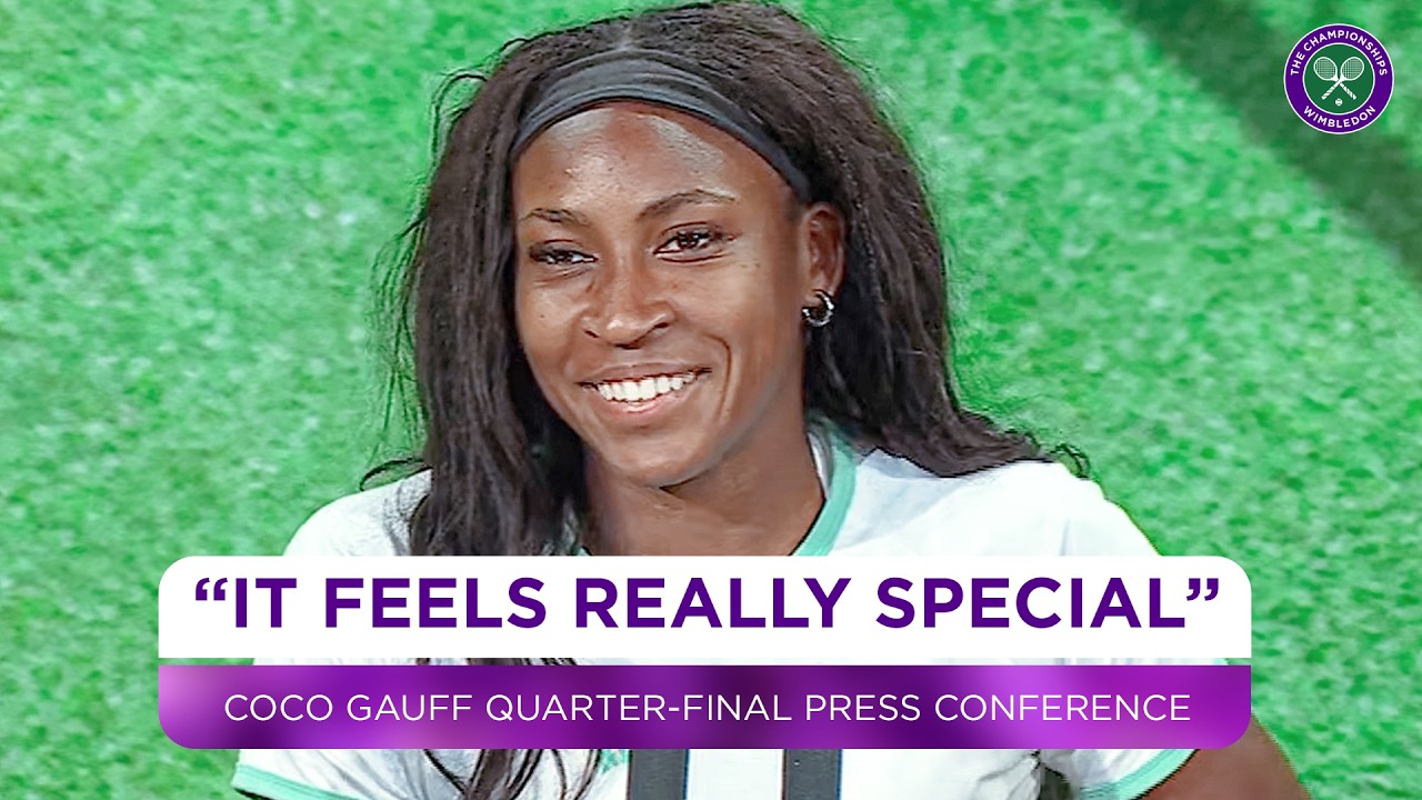 Coco Gauff on her stunning comeback | Quarter-Finals Press Conference | Wimbledon 2026