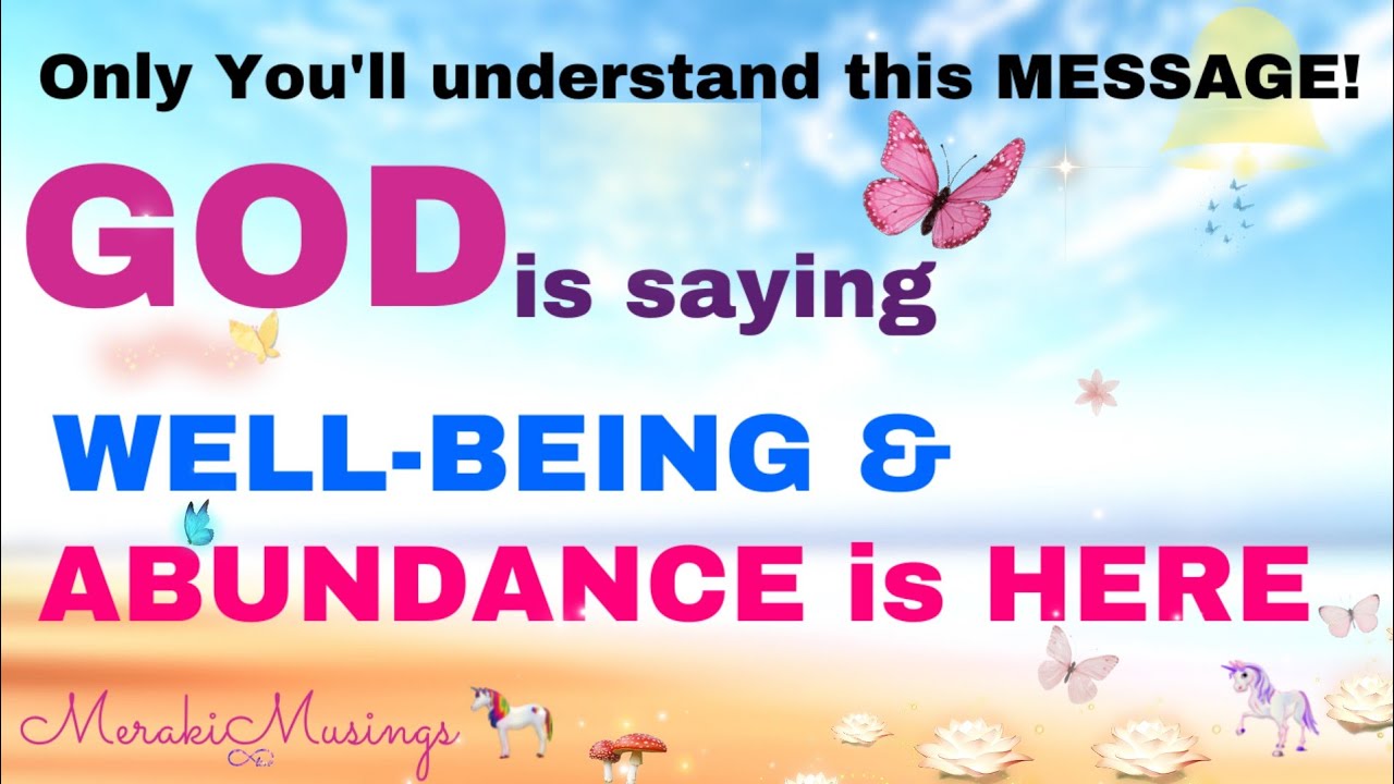 God has a Message for You 🦋 Abundance is Here 😇🧿 Visualisation 💖Angel Healing Affirmations🌈 #loa🌻