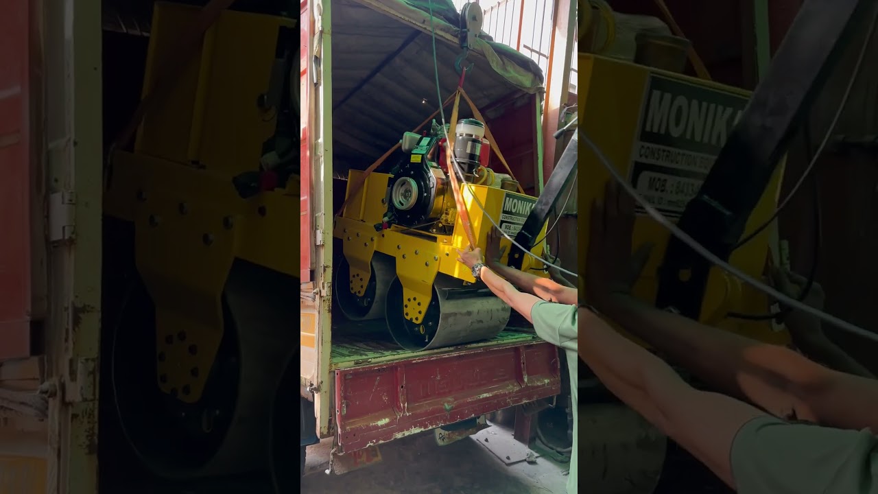 Walk behind Roller 8433485100 MONIKA construction equipment 