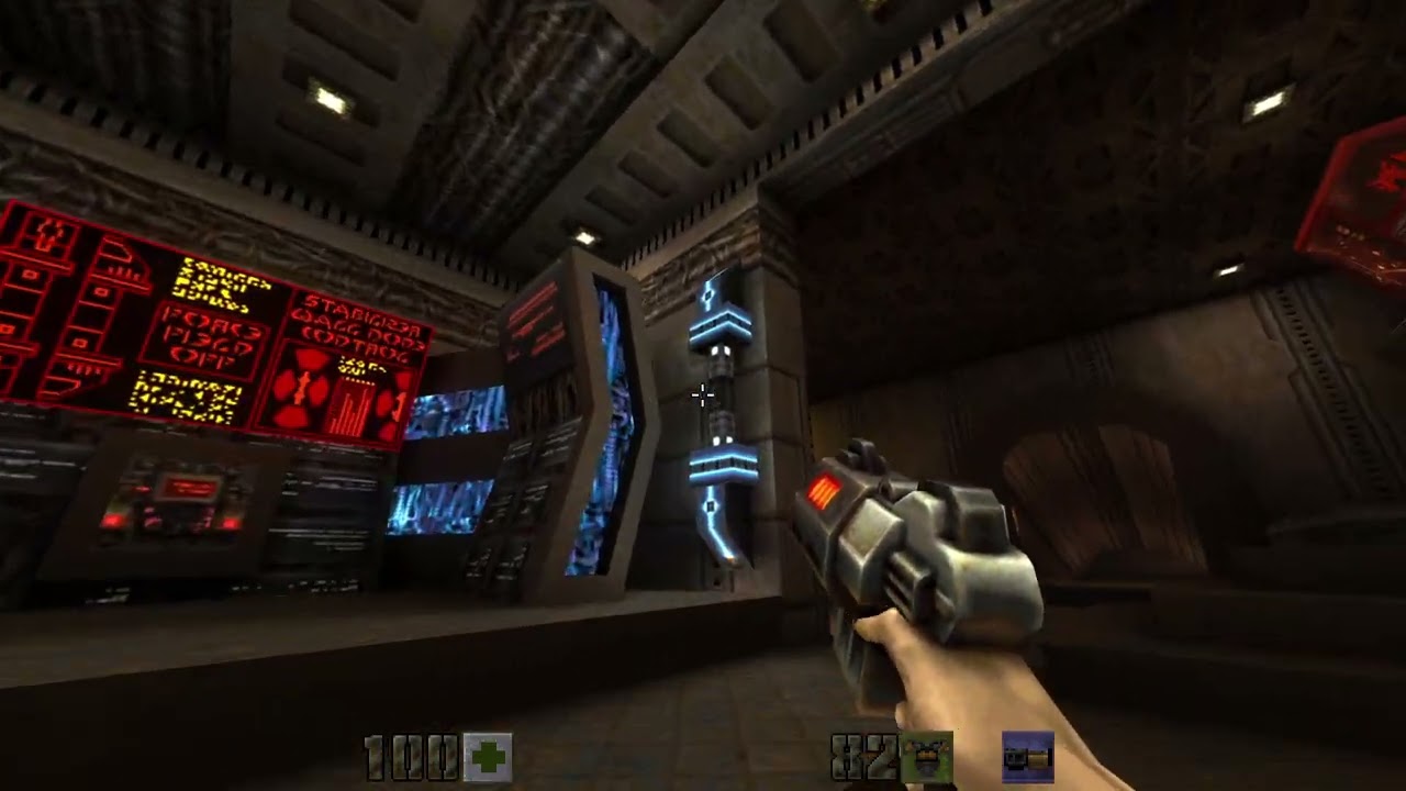 Quake II Remastered - Ground Zero - Unit 1 - Tectonic Stabilizer - 100%