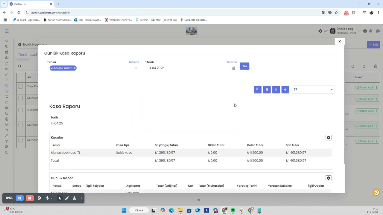 Kasa kontrolü nedir? Kasa raporu yazdırma nasıl yapılır?