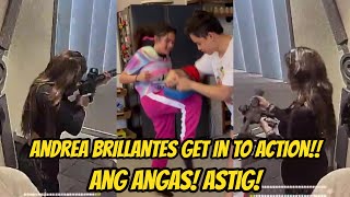 Andrea Brillantes Handang Handa Na Sa Maaksyon Na Labanan Ang Angas Astig