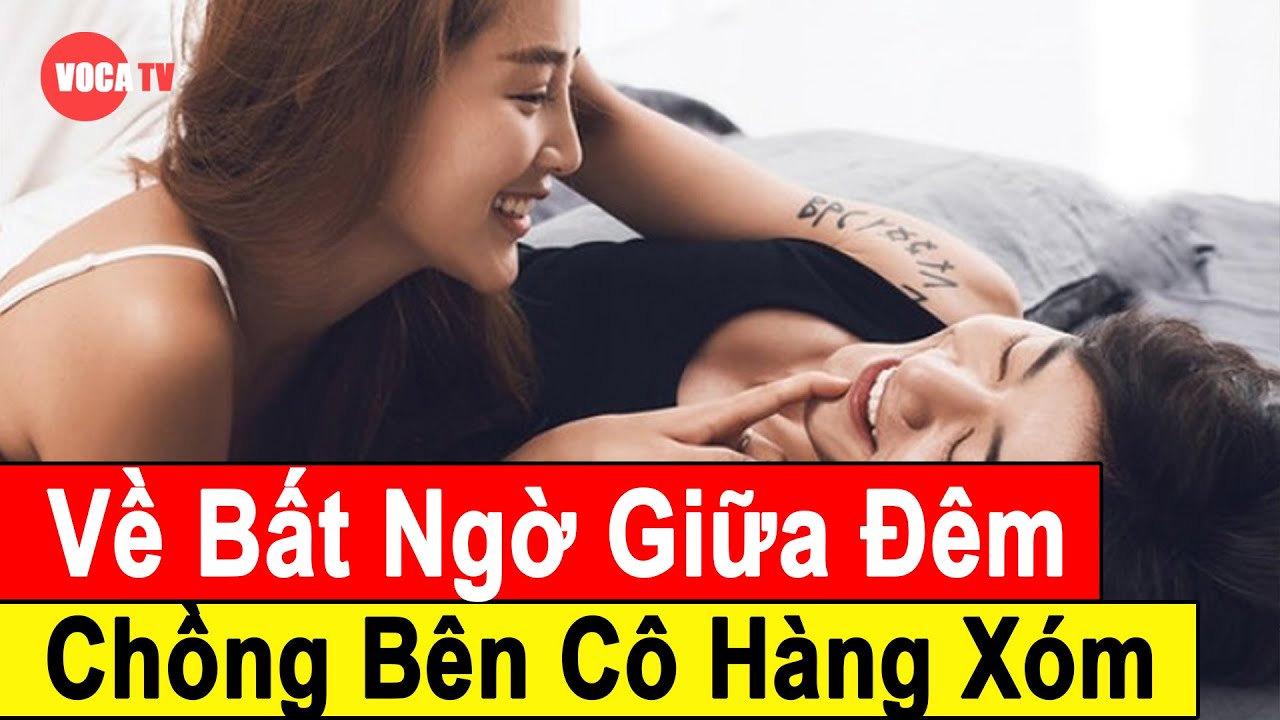 Về bất ngờ lúc giữa đêm, tôi lặng người nghe chồng cười rúc rích bên ...