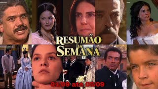 A Escrava Isaura - Confira o resumo da primeira semana da novela.