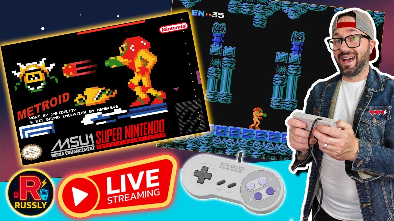 Metroid (NES) — SNES Enhanced Edition | No Slowdown, Built-In Map, Retro Perfection