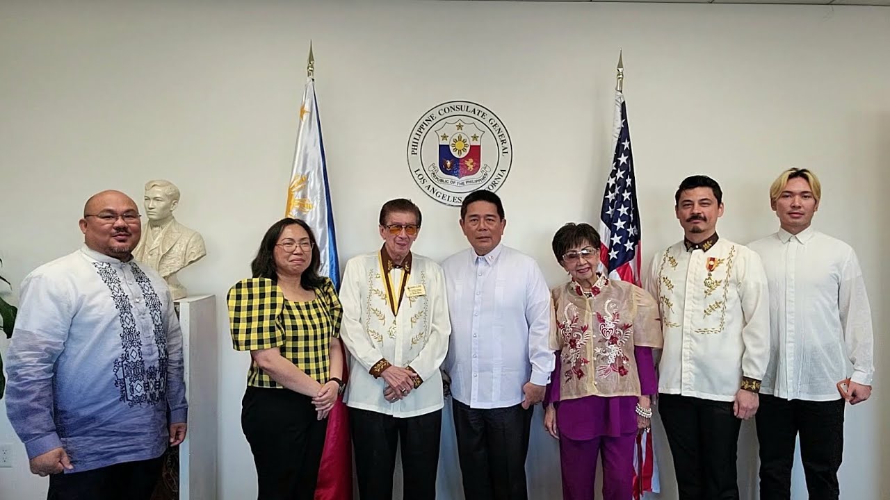 День Рисаля в Генеральном консульстве Филиппин в Лос-Анджелесе
