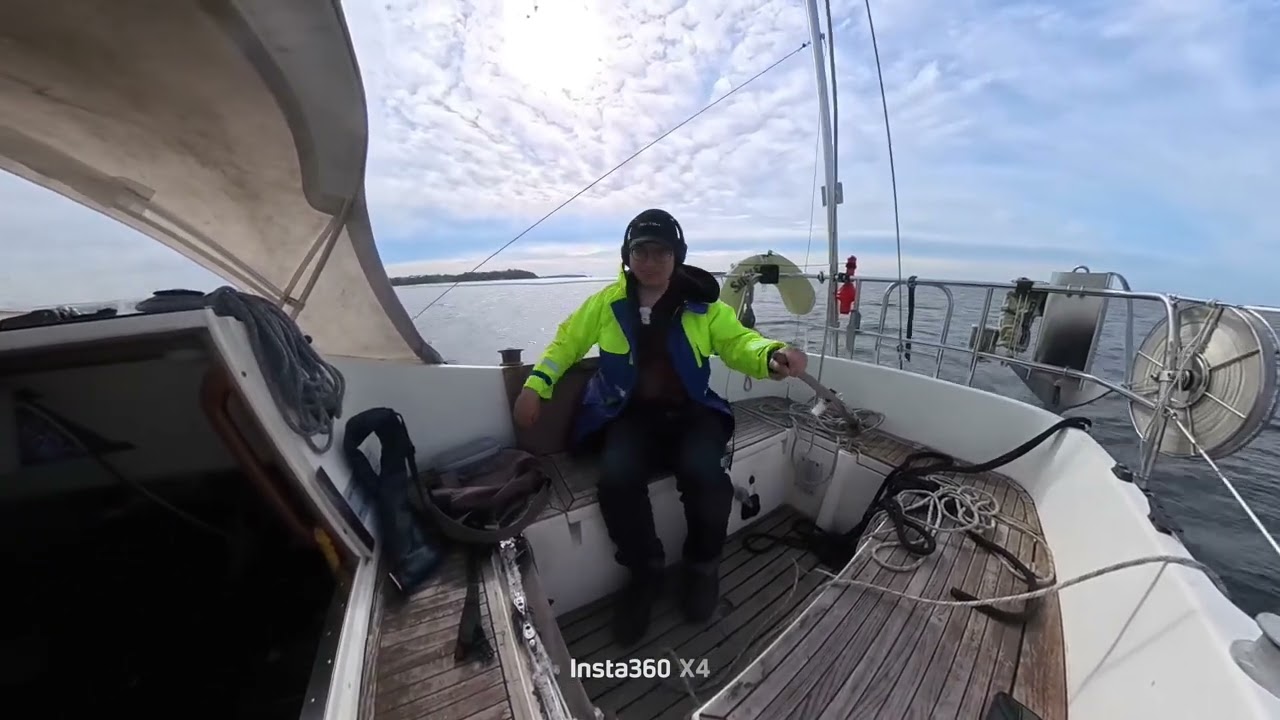 No Audio, First time solo sailing
