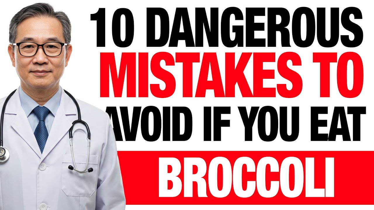 Do you eat broccoli? Beware of these 10 dangerous mistakes after age 60.