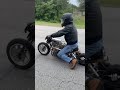 V-Twin Motor on a Mini Bike