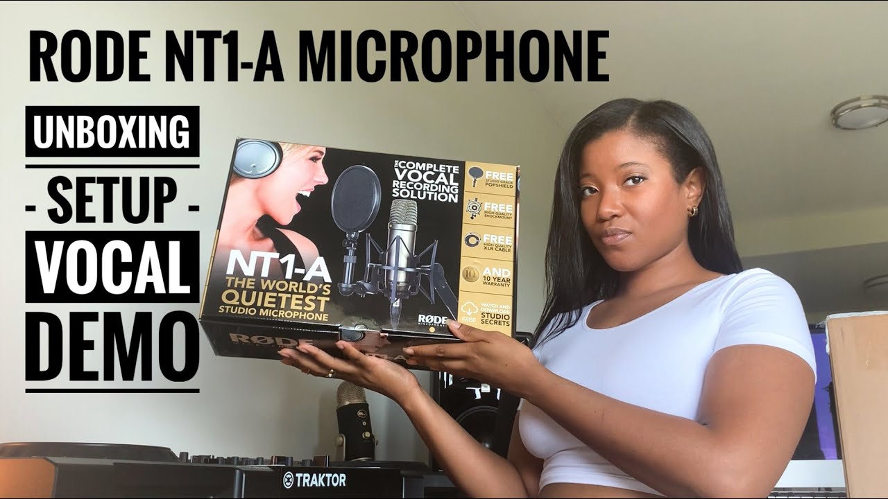 RODE NT1-A MICROPHONE | Unboxing and Vocal Demo