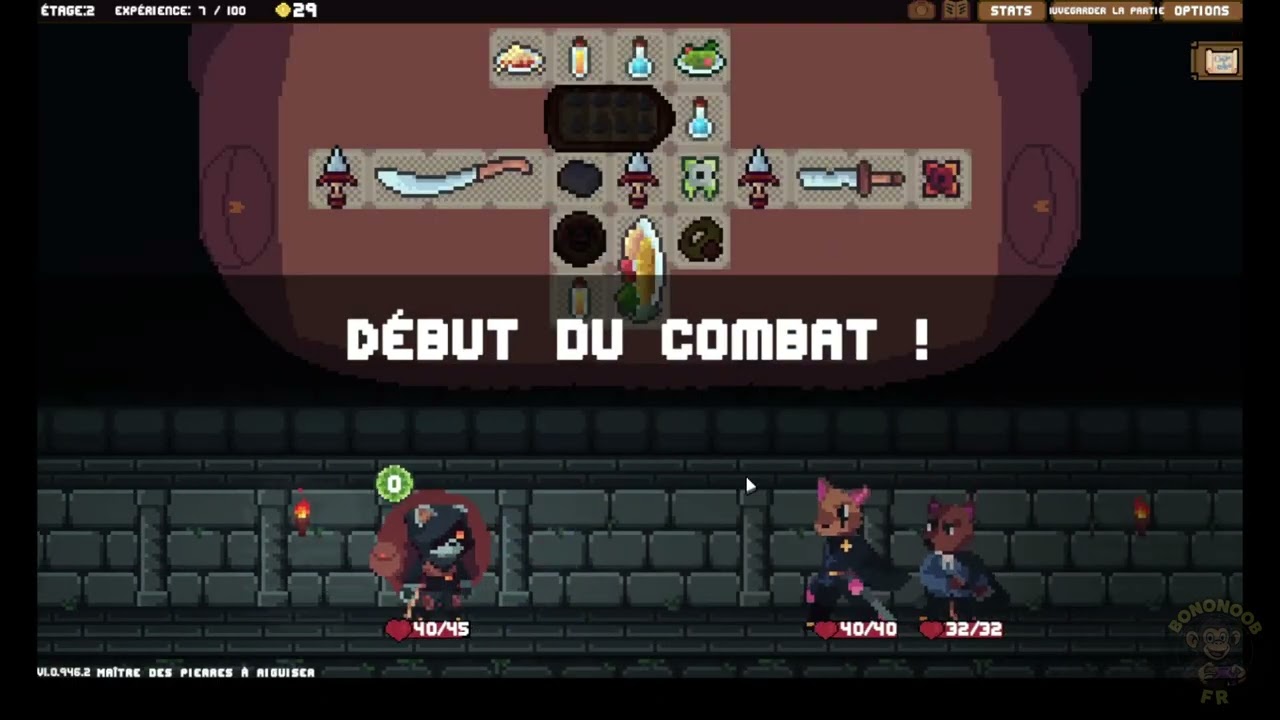 Maître Des Pierres À Aiguiser Backpack Hero Gameplay sans commentaire [FR]