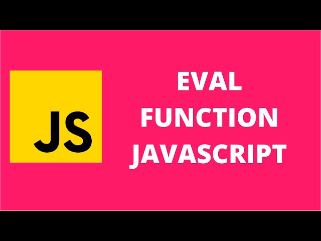 Eval Function JavaScript class=