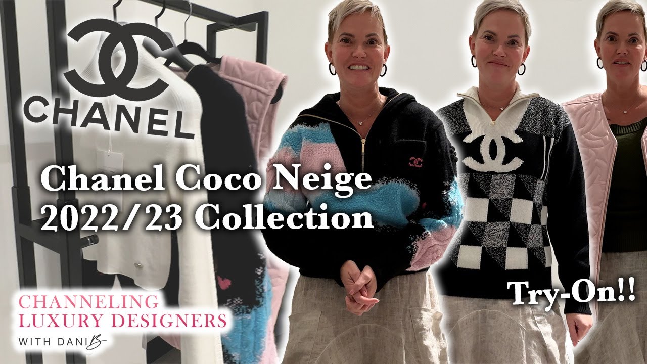 CHANEL COCO NEIGE 2023~~ Review and Try On of the Capsule Collection!  Winter Ready to Wear RTW 