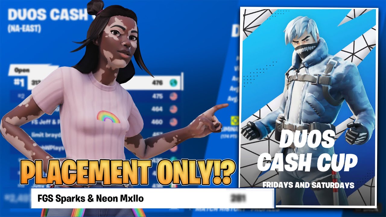 I Competed in the Duo Cash Cup But Played for PLACEMENT Only... - YouTube