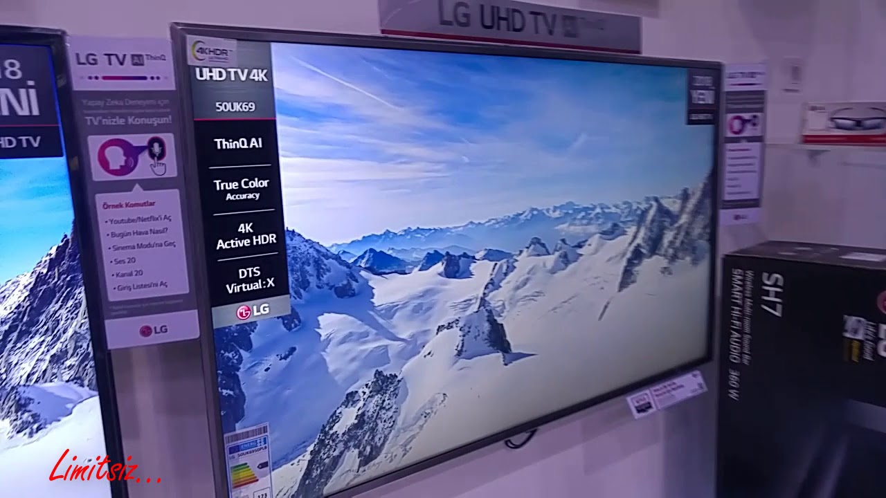 Lg 50uk6950plb 50 smart 4k ultra hd hdr led tv
