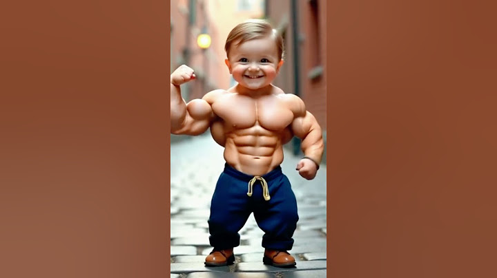 Cute baby bodybuilder 1 #cute #babtboy #cutebaby #aifashion
