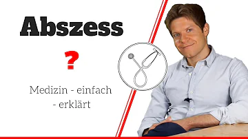 Wie sieht ein Abszess am Anfang aus?