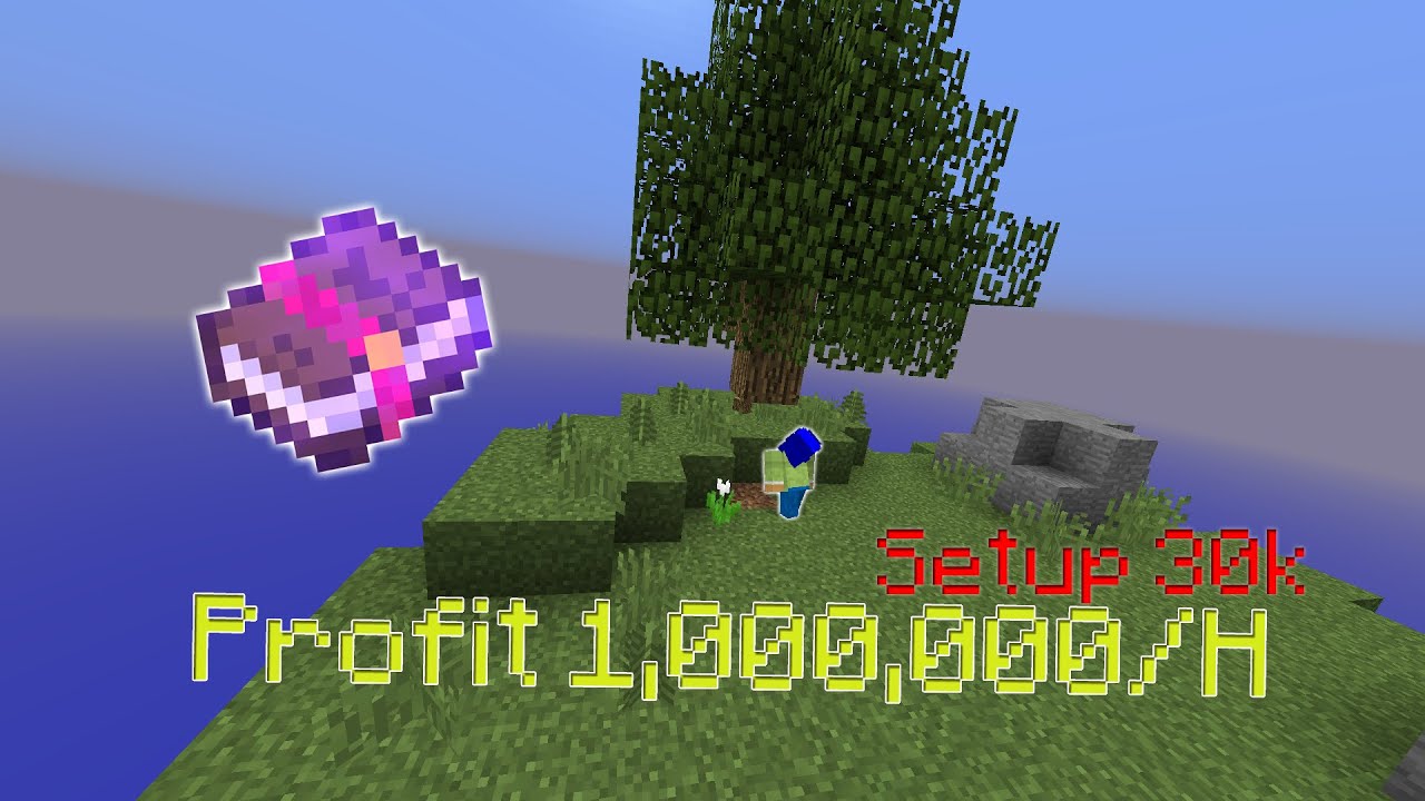 Best starting money making method (Hypixel Skyblock) YouTube