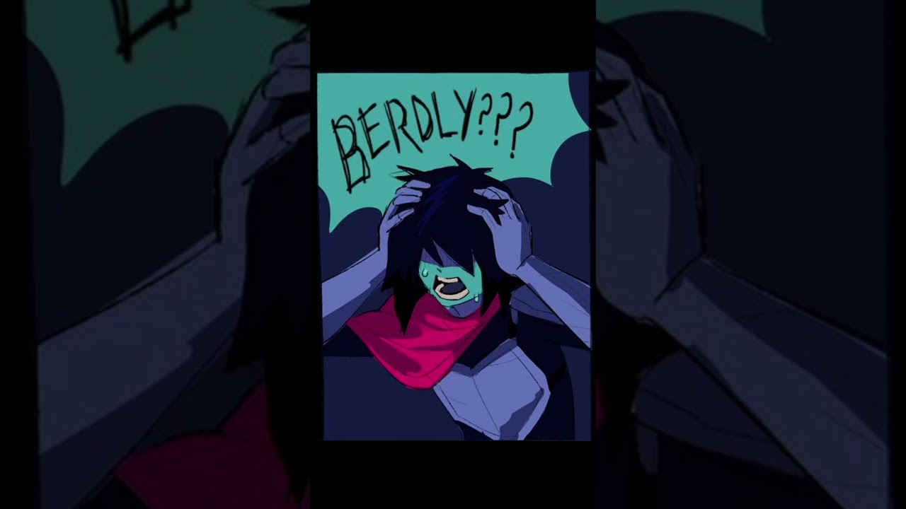 BERDLY Deltarune Voiceacting Comicdub