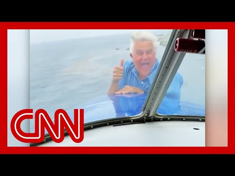 Jay Leno says this video of him outside a flying plane is real