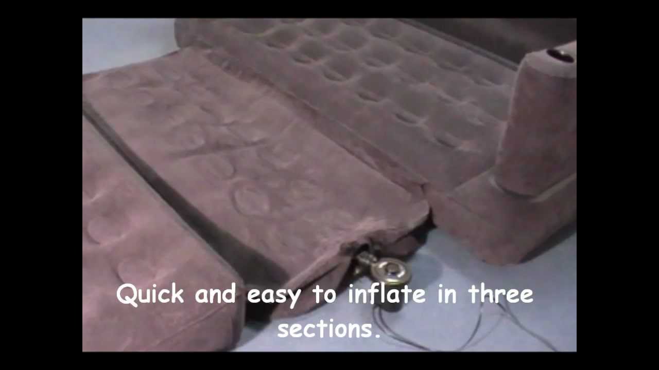 Intex Inflatable Pull Out Sofa Queen Sized Airbed In One