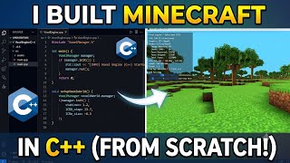 Showcasing my Minecraft clone in C++ :)