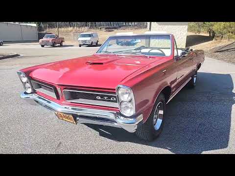 1965 Pontiac GTO Convertible – For Sale