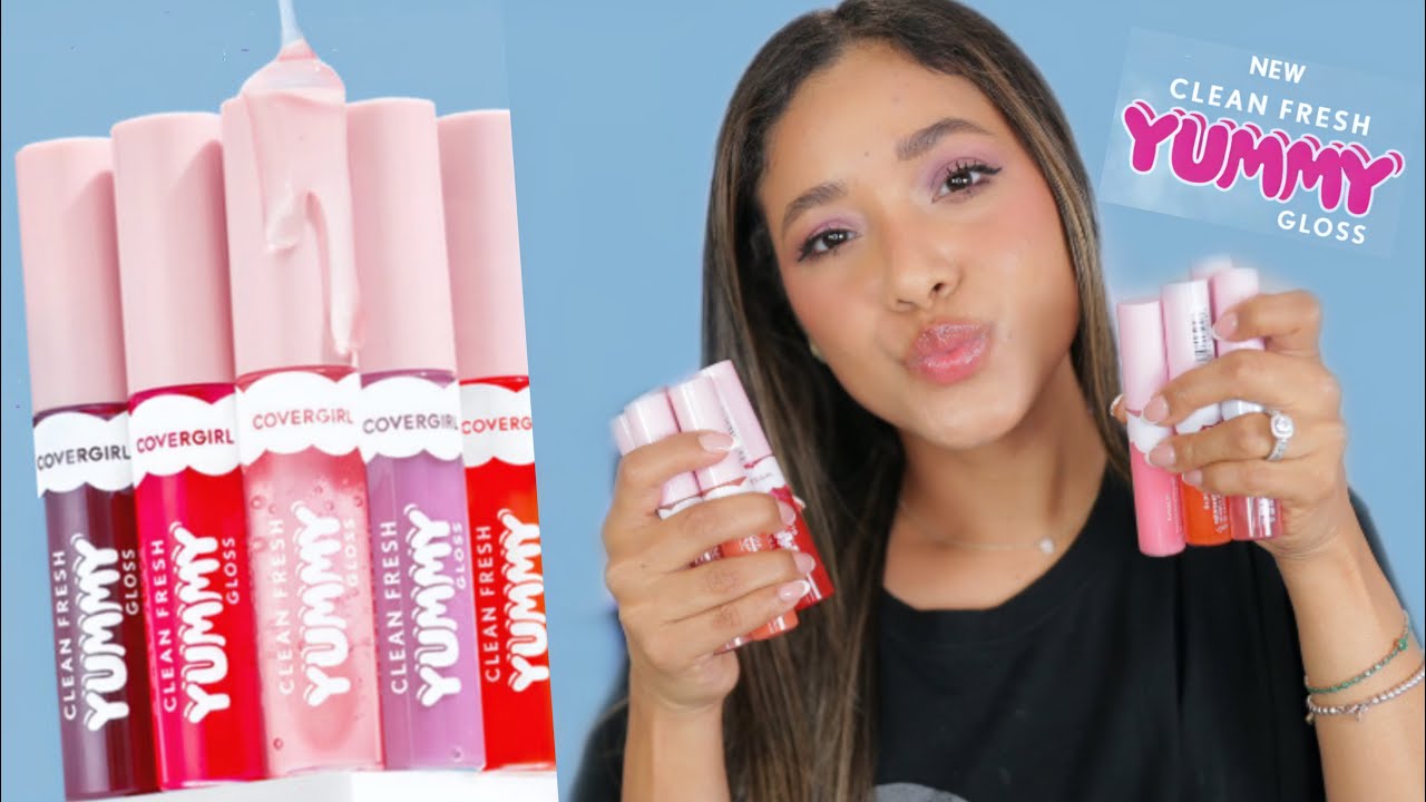 ALL 12 SHADES COVERGIRL Clean Fresh Yummy Gloss Infused With ALL 12 SHADES COVERGIRL Clean Fresh Yummy Gloss Infused With
