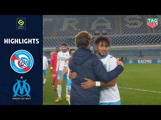 RC STRASBOURG ALSACE - OLYMPIQUE DE MARSEILLE (1-1) / Highlights (RCSA -  OM) 2023/2024