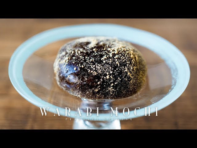 Warabi Mochi ☆ 本物のわらび餅の作り方