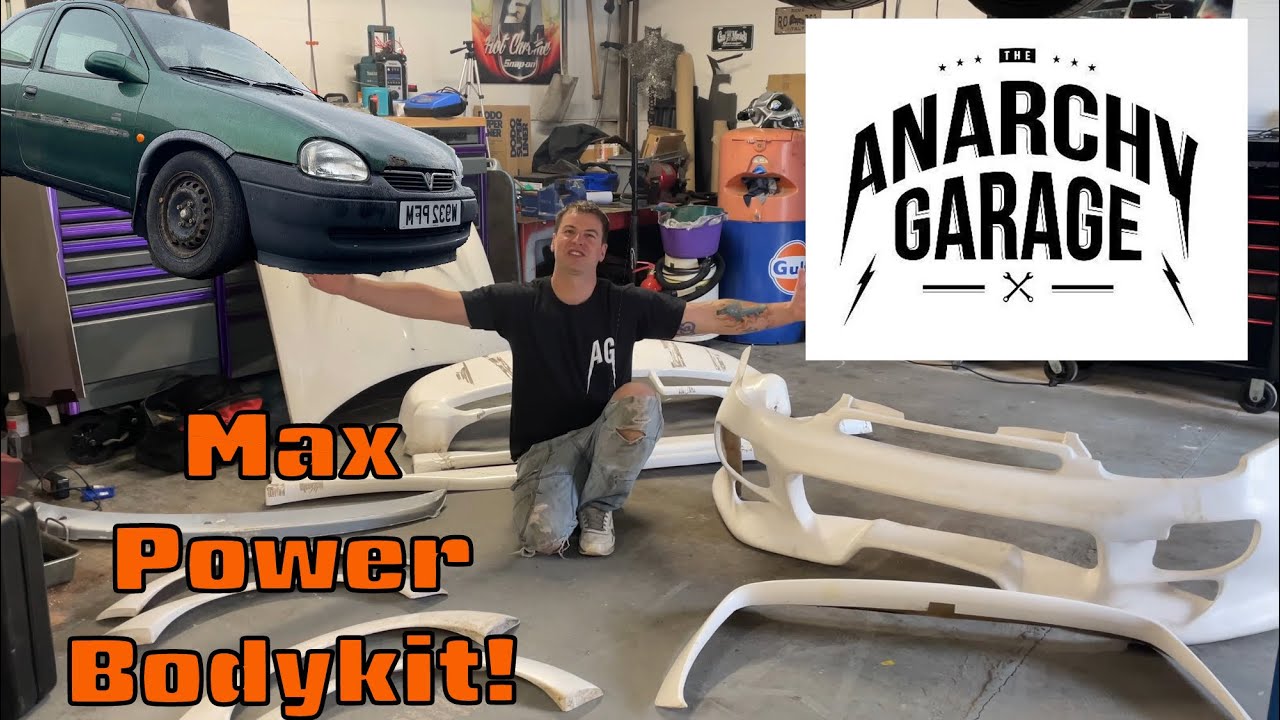How To Fit A Big Bodykit  - GUMBALL Corsa B - The Anarchy Garage - Episode 19