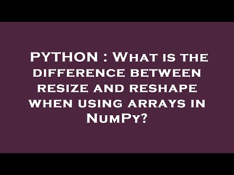 PYTHON : What