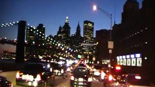 NY Manhattan Bridge (made by Lina) Длинное красивое видео.avi