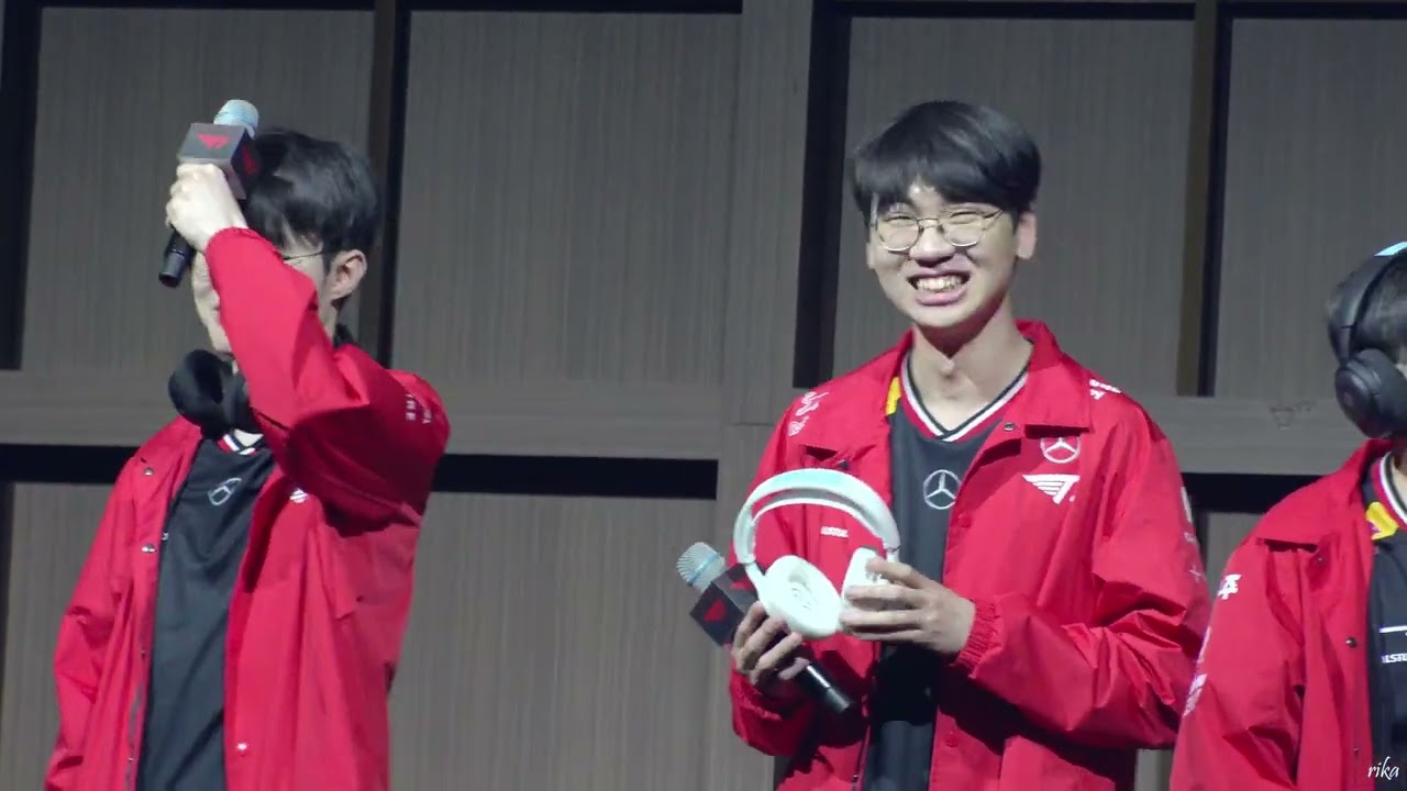 250504 2R T1 VS KT 팬미팅 고요속의외침 (DORAN F) 선수들 전체ver.