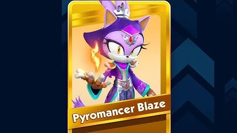 Sonic Dash - Pyromancer Blaze Event - Pyromancer Blaze Unlocked - (30 min) Gameplay