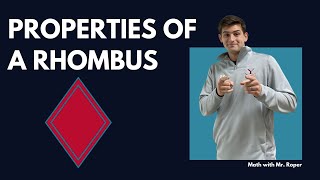 Famous Properties of a Rhombus Profile