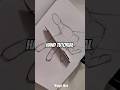 here's how I draw hands #art #drawing #foryou #shorts #sketch