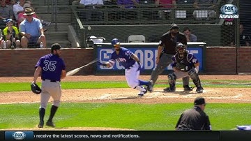 COL@TEX: Odor adds two runs to lead with a single