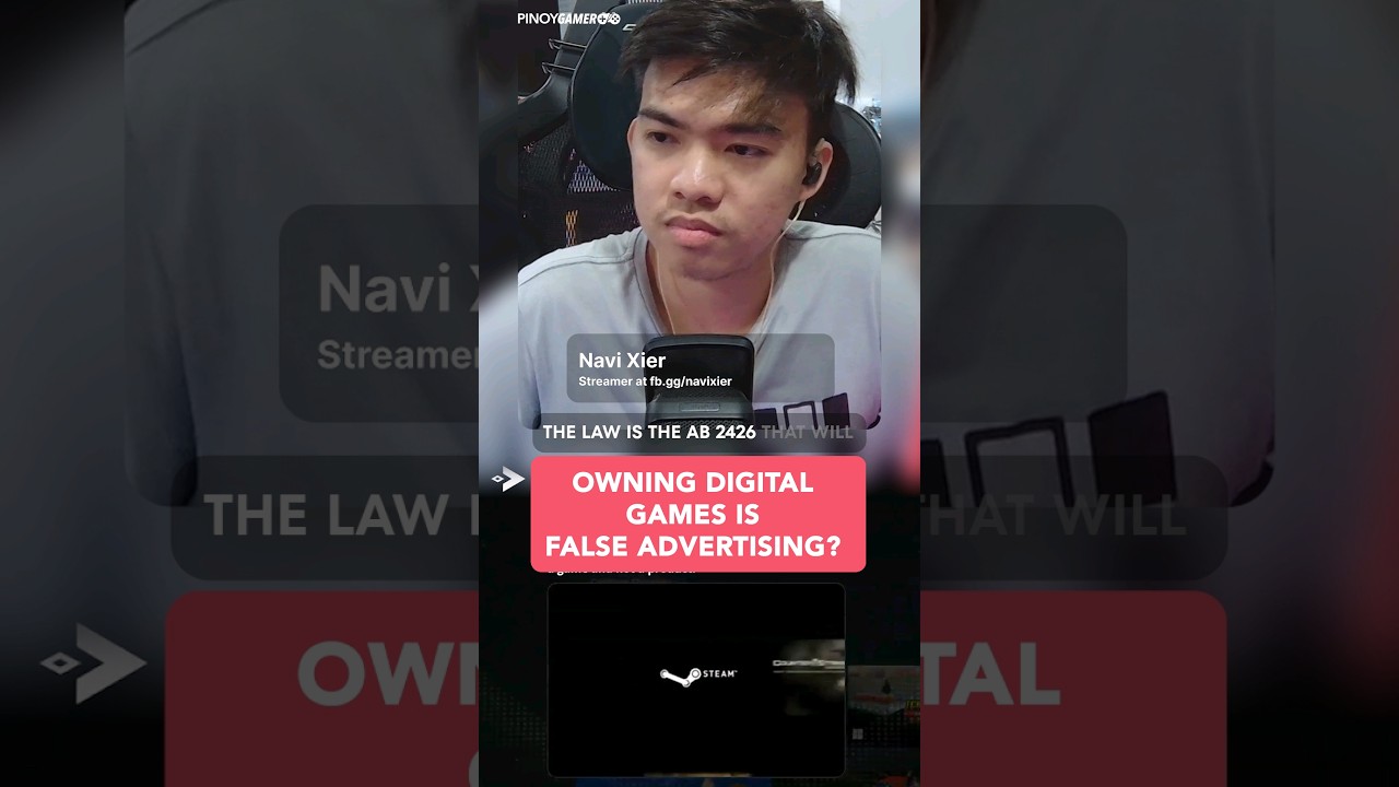 Owning digital games is false advertising? 
