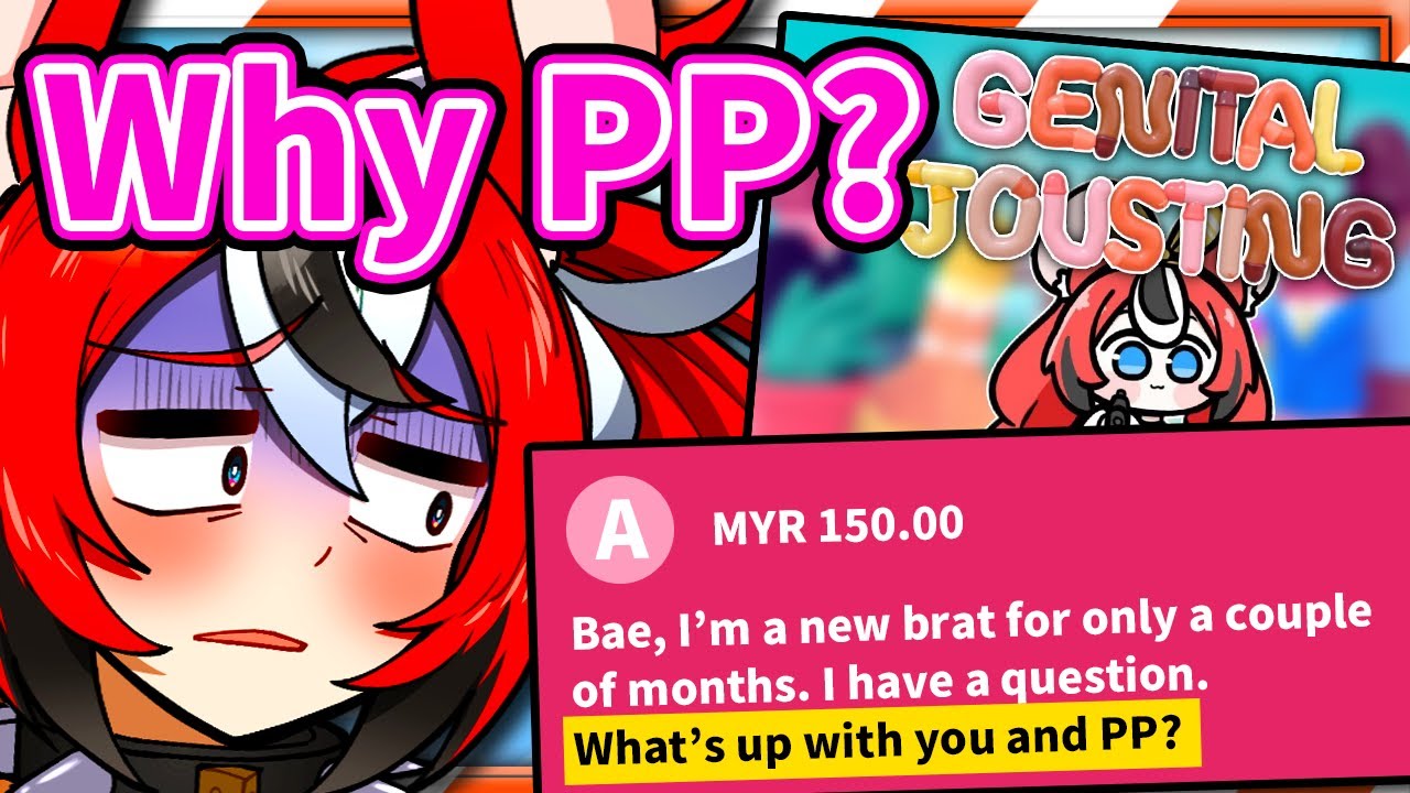 Bae Confuses a New Viewer Why She's The PP VTUBER 【Hakos Baelz / HololiveEN】