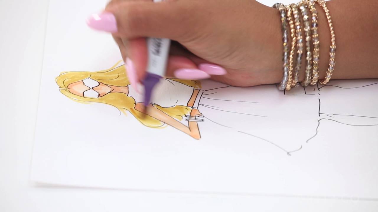 Fashion Illustration Online Class - YouTube